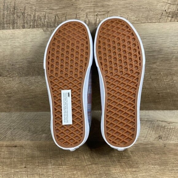 VANS Acid Prep Multicolor Plaid Sneakers Skate Shoes Womens 6.5 Mens 5 NEW - Picture 8 of 10